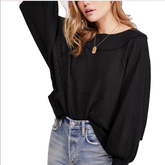 Free People Tops - Free people “westend thermal top” NWT